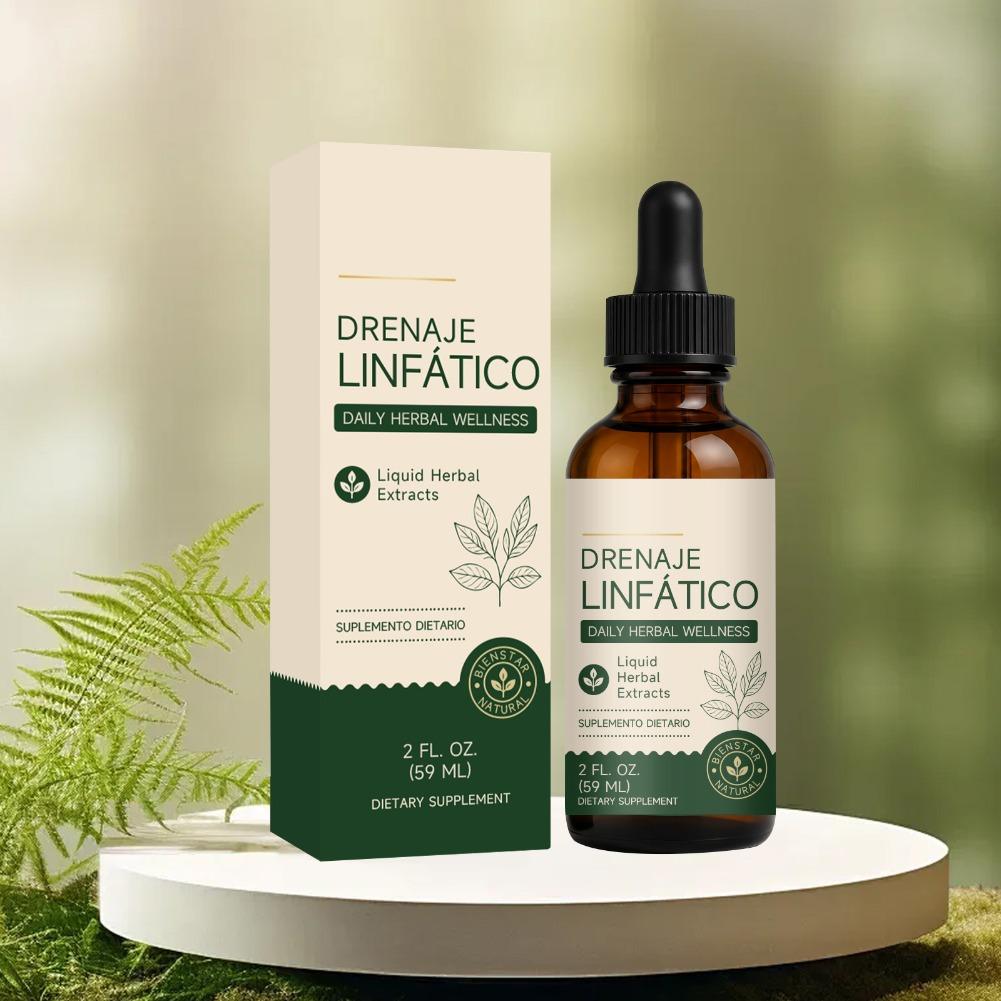 Herbal Wellness In - 59ml リンパドレナージドロップス デイリーハーブウェルネスリキッド ハーブエキス 栄養補助食品 体の活力を高める健康的なドロップス
