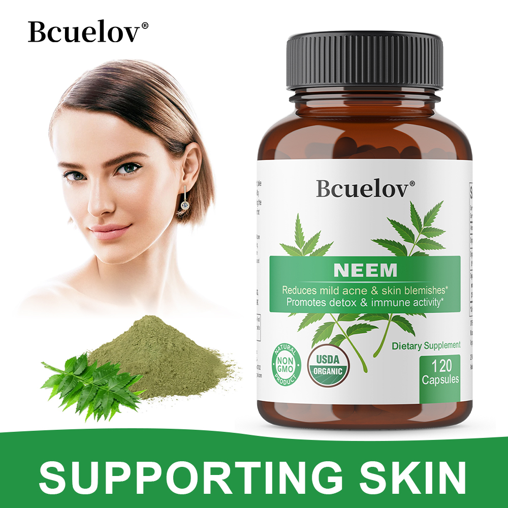 オーガニックニーム葉カプセル、ハーブ抗酸化サプリメント、透明 - Herbal Wellness In のレビューと価格