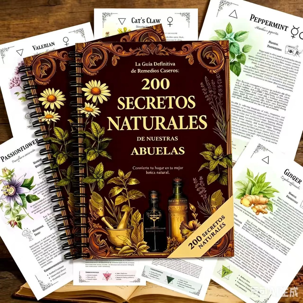200の自然の秘密 A5 スペインの漢方薬ガイド、おばあちゃ - Herbal Wellness In のレビューと価格