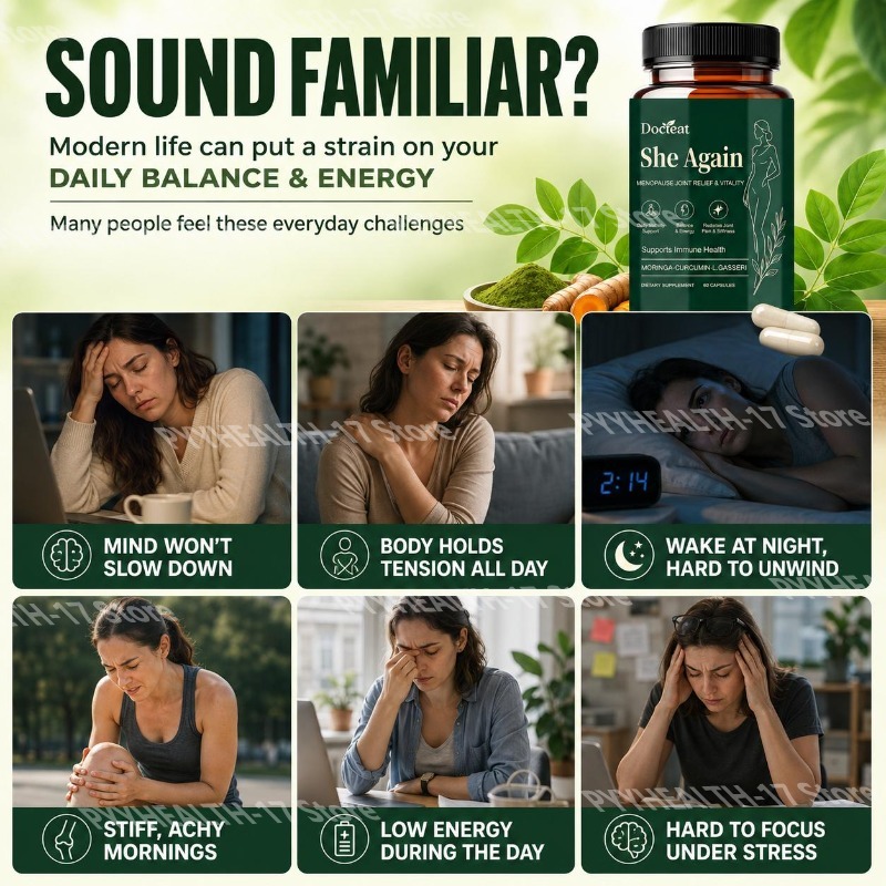 ドクティート・シーアゲイン 更年期関節サポートカプセル（モリ - Moringa Leaf Powder のレビューと価格