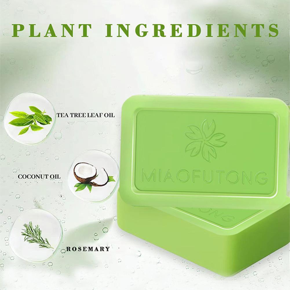 ティーツリーオイル石鹸バー 男女兼用 天然植物エキス配合 手 - Moringa Leaf Powder のレビューと価格