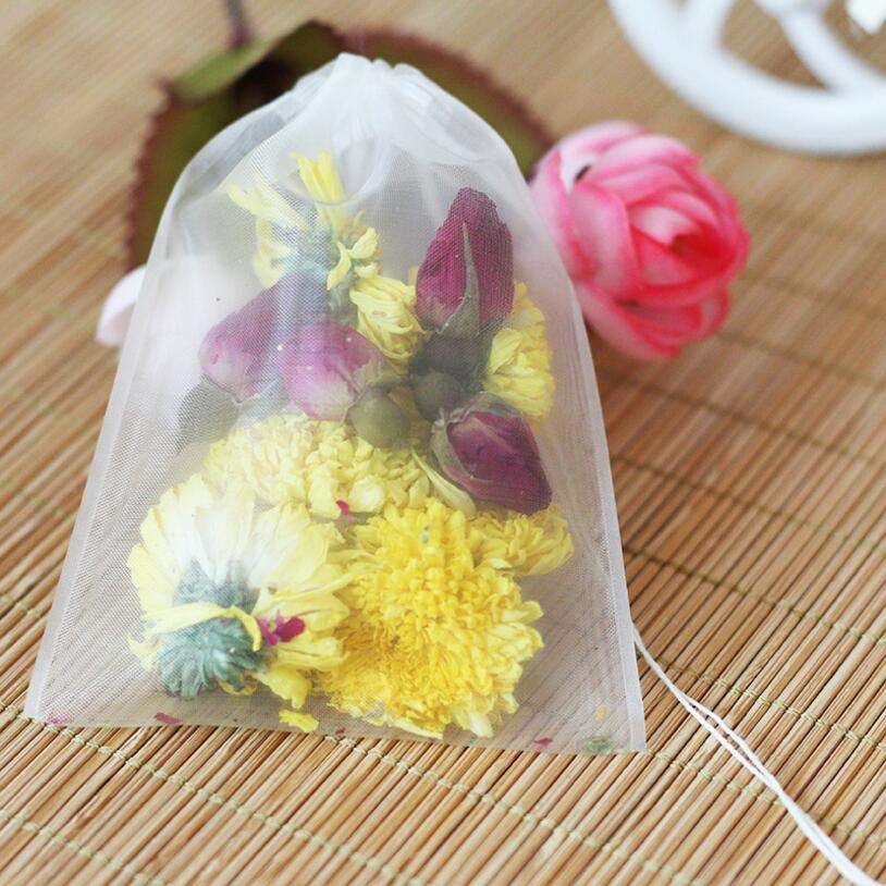 50 ピース/ロット空のティーバッグナイロン素材のティーバッ - Herbal Wellness Products のレビューと価格